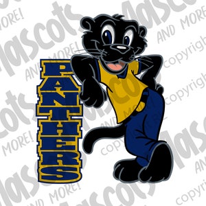 Mascotte de panthère en vecteur, Jpeg, png, pdf, eps, svg