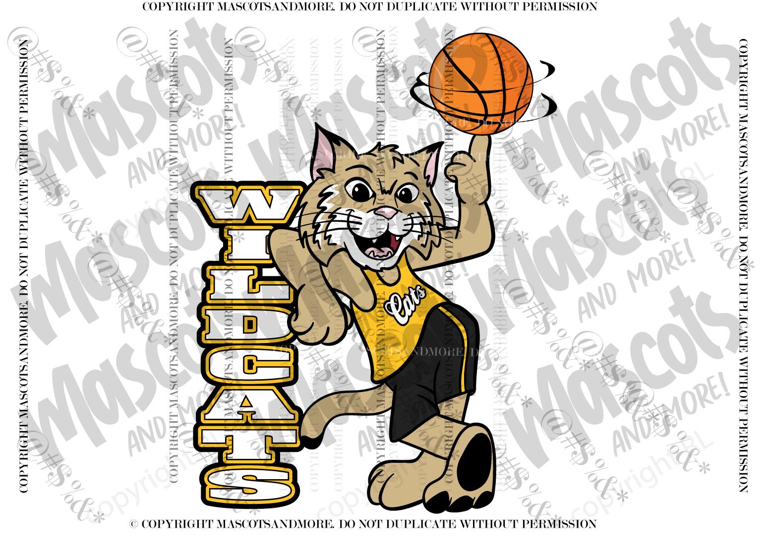 Wildcat Flash Card.pdf Wildcat Mascot in Vector, Png, Pdf, Eps, Svg - Etsy Australia