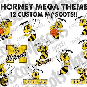 Mascotas de Hornet en formato svg, eps, pdf, png, jpg