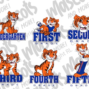 Tiger Mascot  in Vector, Jpeg, png, pdf, eps, svg