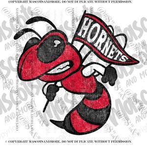 Hornet Mascot in Vector, Jpeg, png, pdf, eps, svg