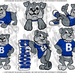 Bulldog MascotS in Vector, png, pdf, svg