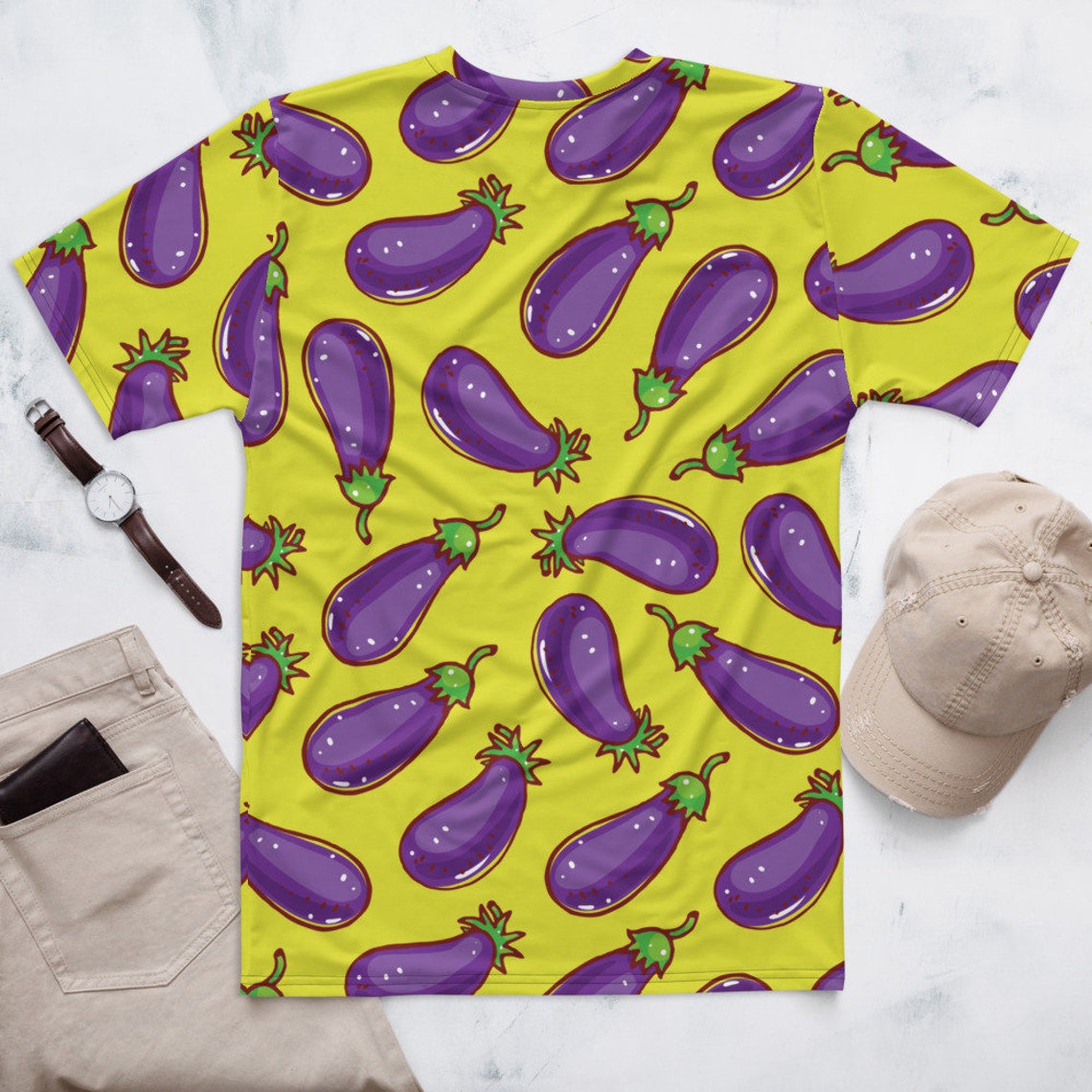 Eggplant Shirt Bright Funny Egg Plant Emoji Tshirt Foodie Etsy