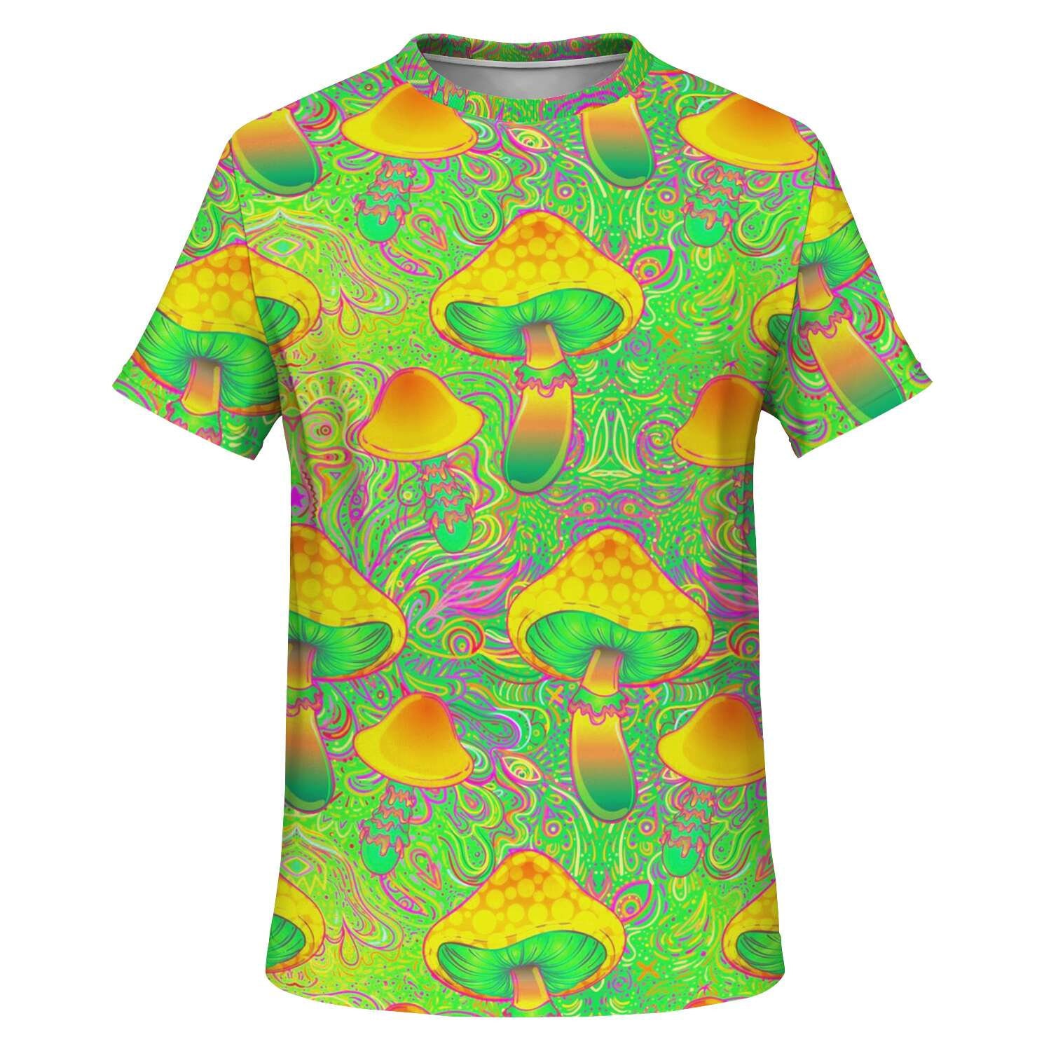 Trippy Psychedelic T-Shirt Festival Fashion Trance LSD | Etsy
