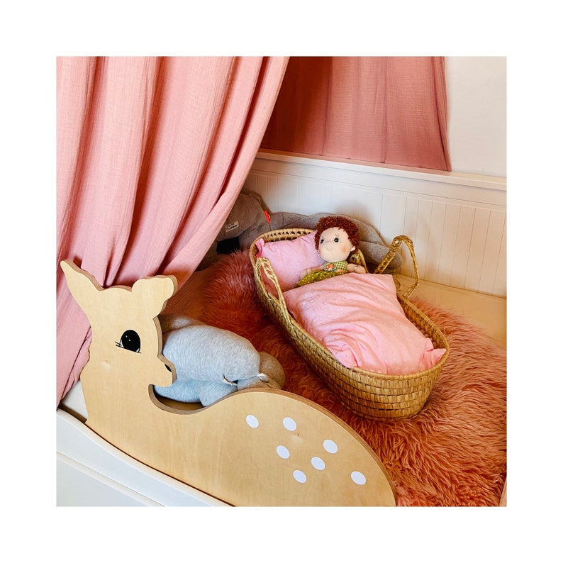 Doll Carrier Doll Basket Moses Basket Doll Bed Made of Palm Etsy