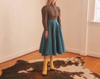 brown corduroy skirt quilt
