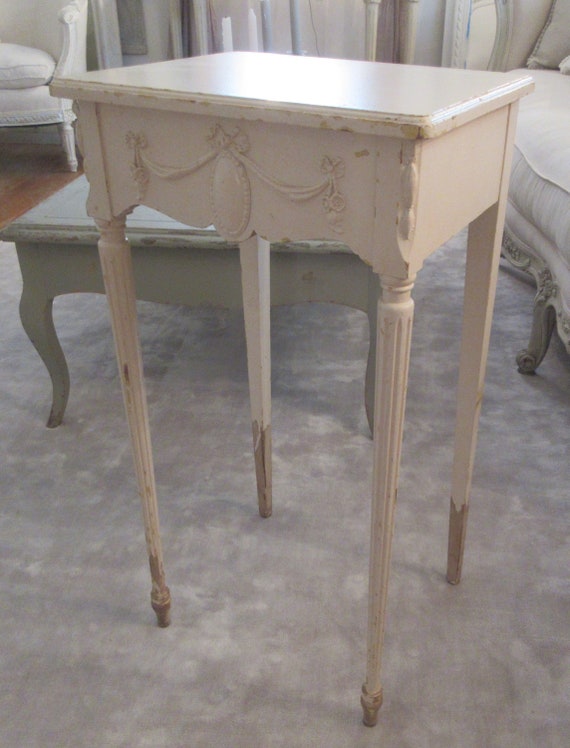 Rachel Ashwell Shabby Chic Couture French Barbola Side Table