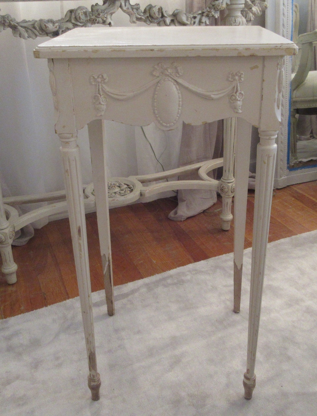 Rachel Ashwell Shabby Chic Couture French Barbola Side Table - Etsy