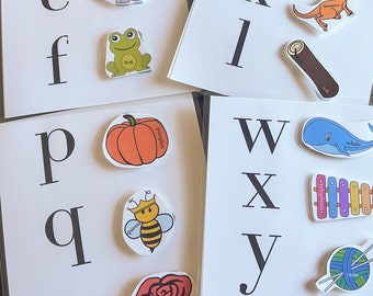 Homeschool - Preschool Busy Book - Alphabet Sense - Letter Learning - A-Z - At Home Learning