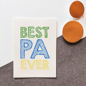 Best Pa Ever - Grandpa - Father's Day - I Love You Pa