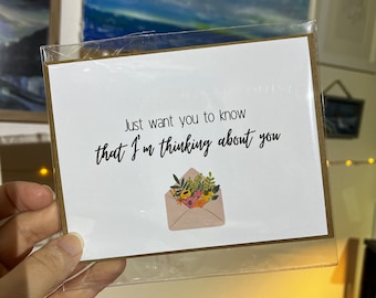 Thinking of You - Sympathy Card - Sentimental Card - Stillbirth - Miscarriage - Encouragement Card - Checking In Card - Friendship