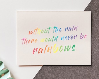 Mother's Day - Mom Card - Baby Loss - Miscarriage - Stillbirth - Rainbow Baby Card