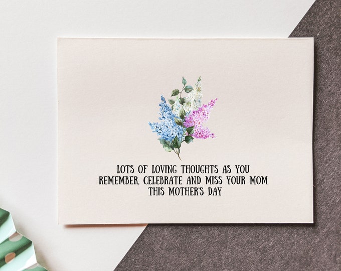 Mother's Day Card for Those Who've Lost Their Mom - Sentimental Mom