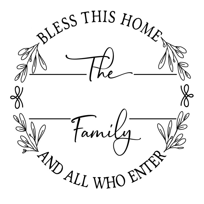 Free Free 141 Bless This Home Svg Free SVG PNG EPS DXF File
