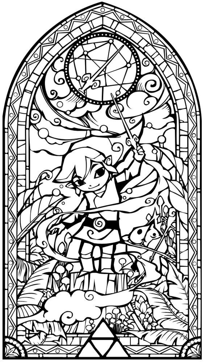 Download Link mandala svg Zelda | Etsy