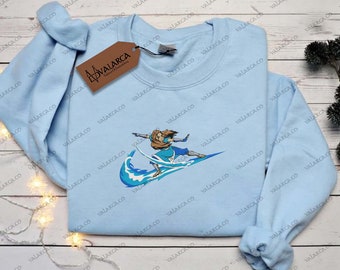 Kat.ara Anime Embroidered Sweatshirt, Ava.tar Anime Brand Embroidered Sweatshirt, Anime Sweatshirt, Anime Design For Shirt, Anime Gift