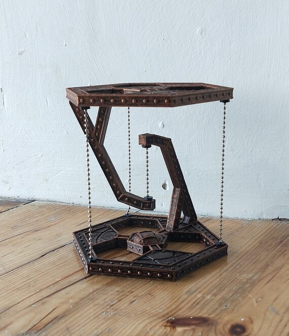Levitating Side Table Made From Old Cardboard Boxes 7 Steps With Pictures Instructables