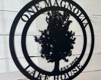 Personalized Southern Magnolia Tree