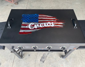 Custom Cover - Blackstone Griddle - Groodle Zubehör - Custom Griddle Cover - Griddle Cover mit Logo - Blackstone Cover mit Logo