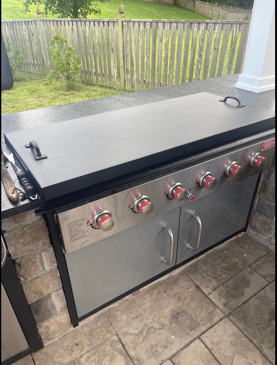 Outdoor gourmet triton combo grill sale