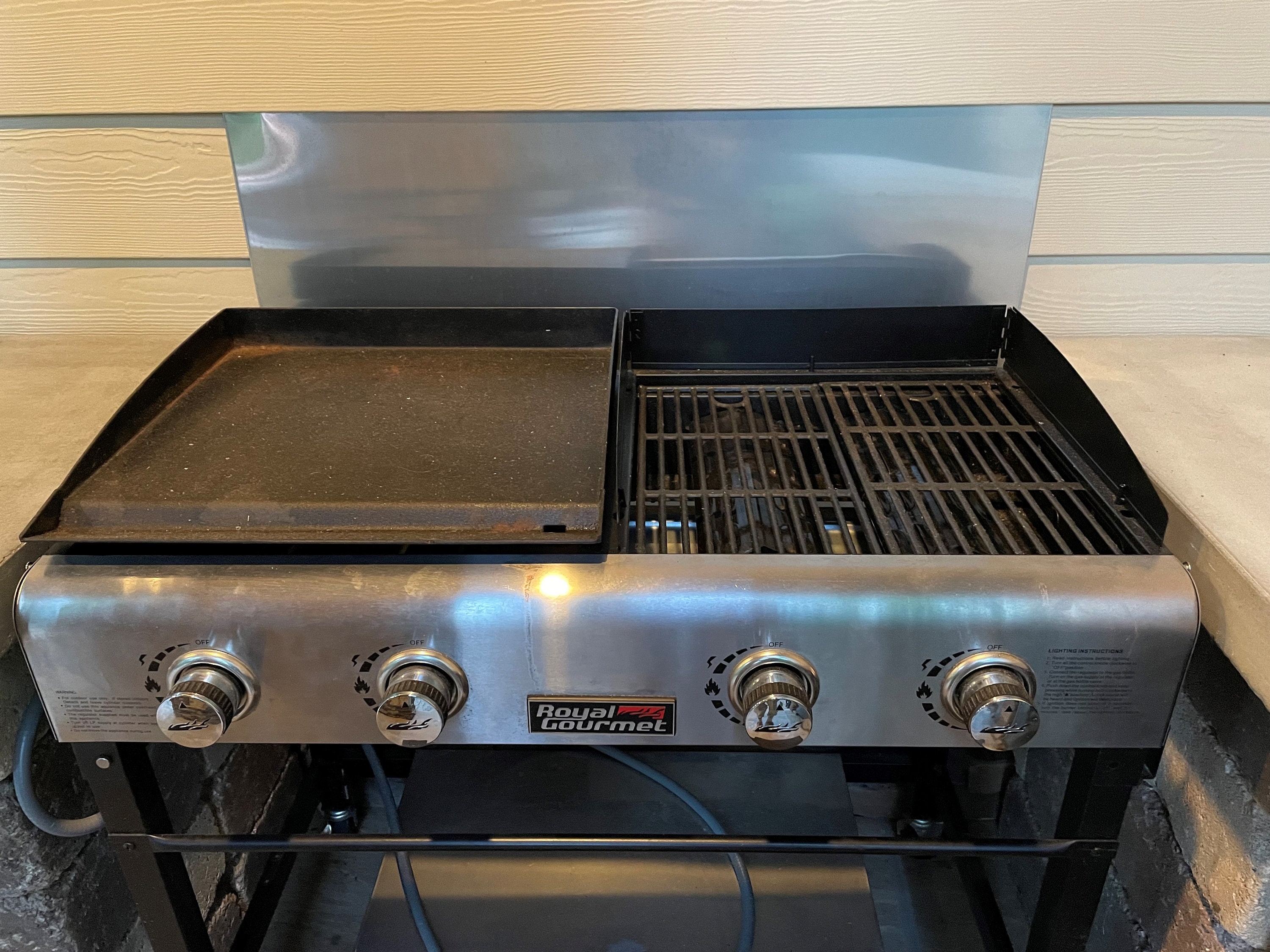 Custom Royal Gourmet Grill and Griddle Combo Cover – Personalized Logo ...