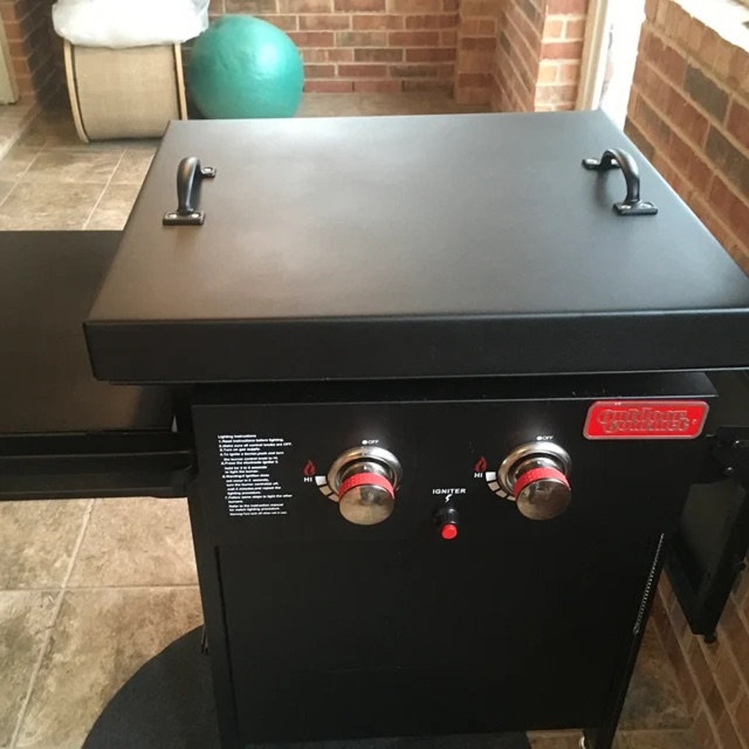 Custom Cover Outdoor Gourmet, Triton 2 Burner Griddle Outdoor Kitchen