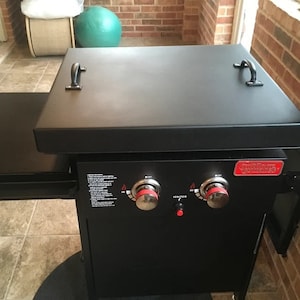 Custom Cover - Outdoor Gourmet, Triton 2 Burner Griddle; Outdoor Kitchen; Monogrammed Griddle Cover; Custom Logo on Griddle Cover;