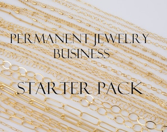 Permanent Jewelry Business Starter Pack- All supplies required to start your Permanent Jewelry Business- No guess work - Jewelry Welder