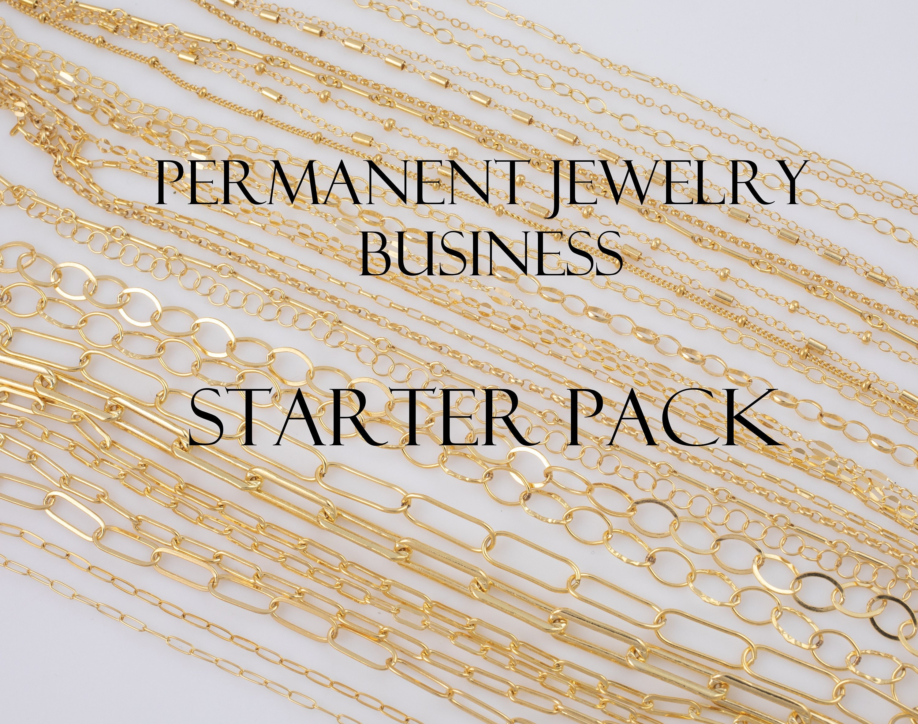 Permanent Jewelry Business Starter Pack- All Supplies Required to
