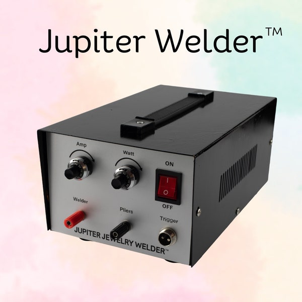 Permanent Jewelry Machine- Manual Included PRESET and READY to USE Jupiter Brand Welder Welds gold filled sterling silver jump rings