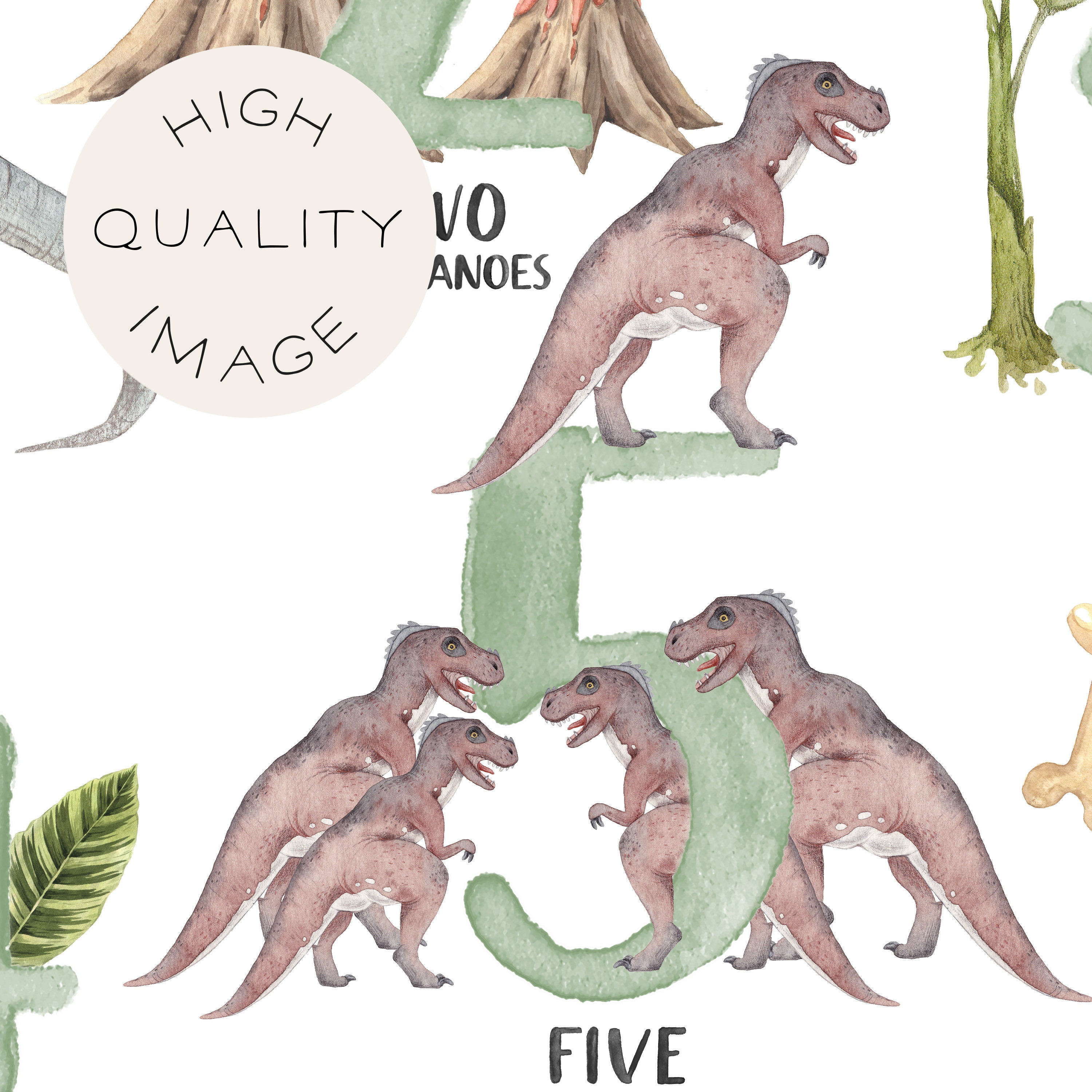 Dinosaur Poster Numbers Print, Dinosaur Print, Dinosaur Decor, Dinosaur  Nursery Printable Wall Art, Boys Room Decor DIGITAL DOWNLOAD FD05 