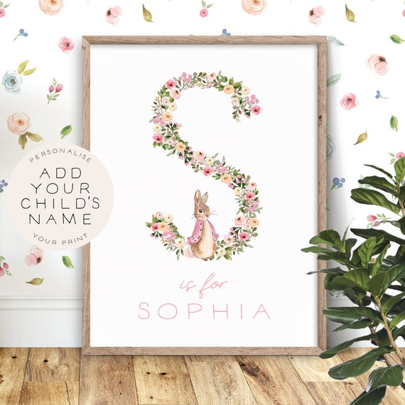 beatrix potter nursery prints