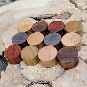 Buy One Get One Free! Dealers Choice Mystery Bag! Double Flare Gauges Wooden Organic Plugs