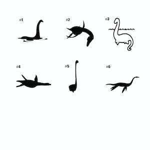 Vinyl Decal - Lochness Monster Laptop Sticker Vinyl Decal Car Decal Loch Ness Nessie Car Decal / Laptop Decal / Sticker