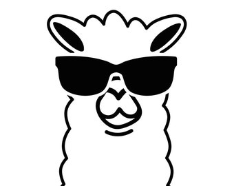 Vinyl Decal - llama llama sticker llama car decal llama laptop decal * more sizes available * contact to customize