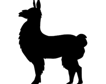 Vinyl Decal - llama decal llama sticker llama car decal llama laptop decal