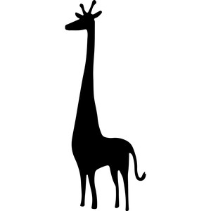 Vinyl Decal - Giraffe laptop sticker laptop decal book decal car decal Car Decal / Laptop Decal / Sticker