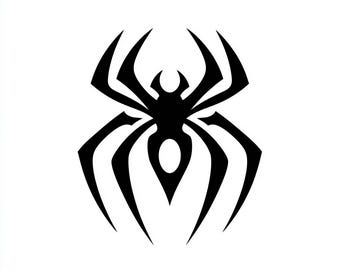 Vinyl Decal - Spider laptop sticker laptop decal book decal car decal Car Decal / Laptop Decal / Sticker  Phone Decal