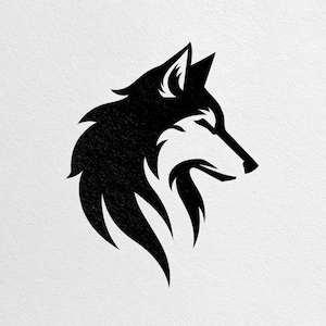 Vinyl Decal Wolf laptop sticker laptop decal book decal car decal phone vinyl