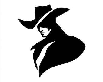 Vinyl Decal - Cowboy  Laptop Sticker Vinyl Decal car decal Car Decal / Laptop Decal / Sticker