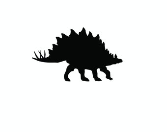 Vinyl Decal - Stegosaurus laptop sticker laptop decal book decal car decal