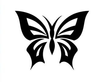 Calcomanía de vinilo - Calcomanía de mariposa para computadora portátil, calcomanía para computadora portátil, calcomanía para libro, calcomanía para auto, calcomanía de mariposas, calcomanía para auto, calcomanía para computadora portátil, calcomanía para auto