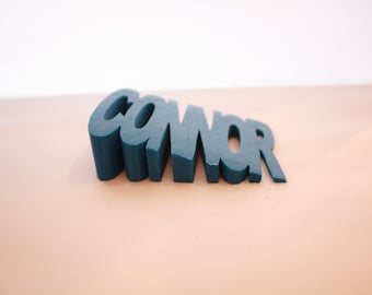 3D Printed -Name Doorstop