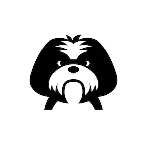Vinyl Decal Shihtzu laptop sticker laptop decal book decal car decal