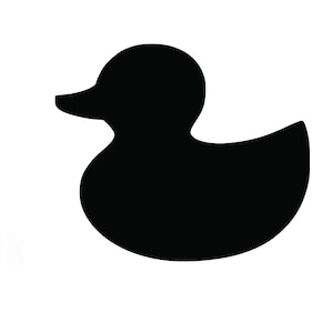 Vinyl Decal - Duck laptop sticker laptop decal book decal car decal