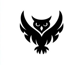 Vinyl Decal - owl laptop sticker laptop decal book decal car decal - owl Car Decal / Laptop Decal / Sticker