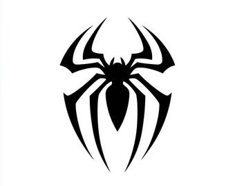 Vinyl Decal - Spider laptop sticker laptop decal book decal car decal Car Decal / Laptop Decal / Sticker  Phone Decal