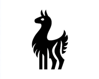 Vinyl Decal - Llama laptop sticker laptop decal book decal car decal llamas Car Decal / Laptop Decal / Sticker
