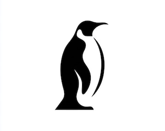 Vinyl Decal - Penguin laptop sticker laptop decal book decal car decal Car Decal / Laptop Decal / Sticker