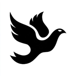 Vinyl Decal - Dove Peace laptop sticker laptop decal book decal car decal Holiday